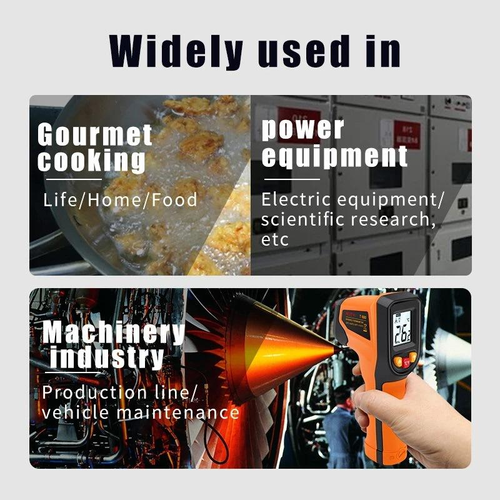 Non-Contact Infrared Thermometer – Fast & Accurate Temperature Reading