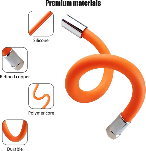 360° Splash-Proof Flexible Faucet Extension Hose