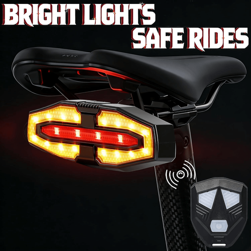 Bicycle Solar turn signal Taillight