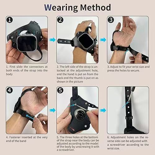 Elite Handcrafted Leather Watch Strap