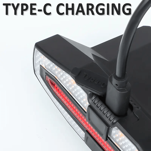 Bicycle Solar turn signal Taillight