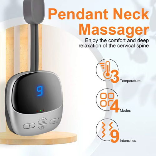 Smart Heated Neck Massager – Instant Pain Relief Anywhere