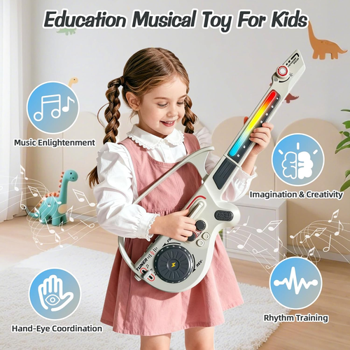 Smart Stringless Guitar for Kids – Play, Learn & Shine