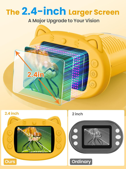 1000X Kids Digital Microscope | Learn Science Through Play