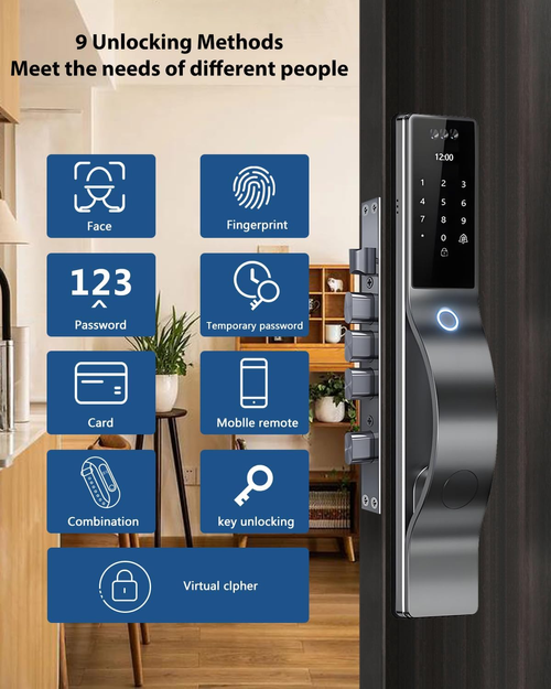 9-in-1 Premium Smart Security Door Lock