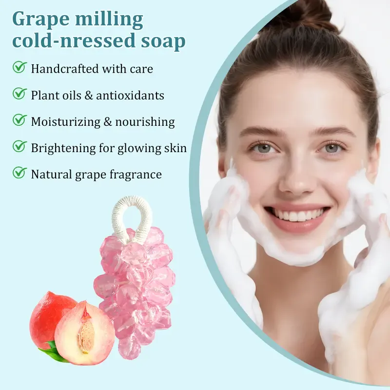 Handmade Grape Soap – Fresh & Beautiful