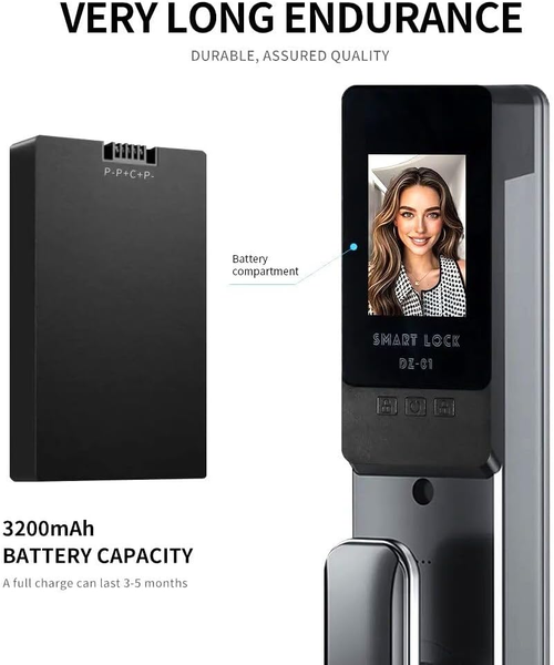 9-in-1 Premium Smart Security Door Lock