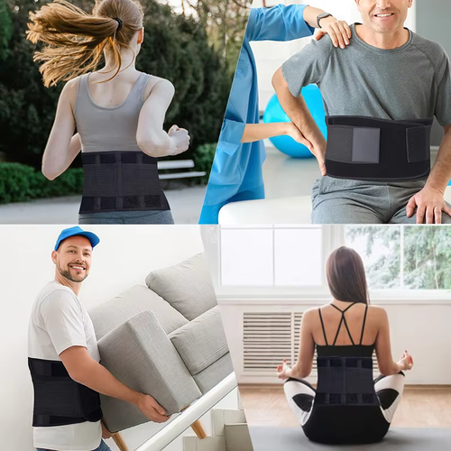 Massage Healing Waist Support Belt Adjustable Back Brace