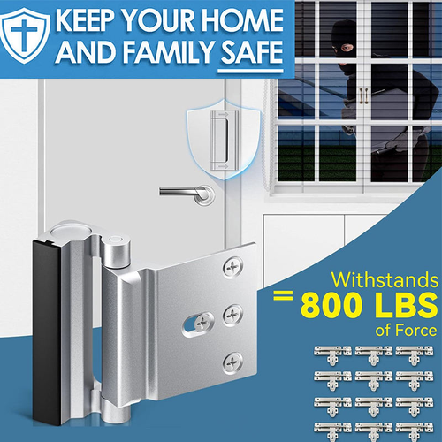 Heavy-Duty Home Security Door Lock – Instant Anti-Break-In Protection