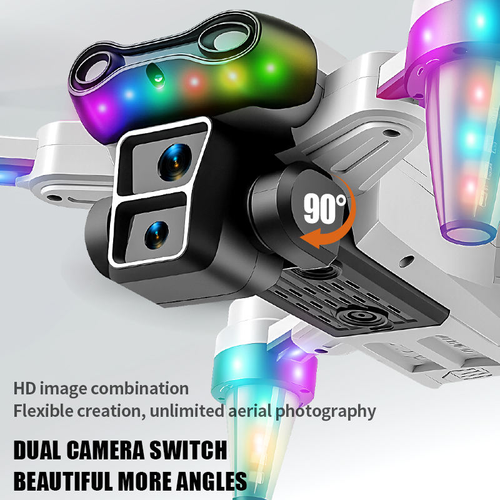 Smart Dual-Camera Drone with Auto Hover