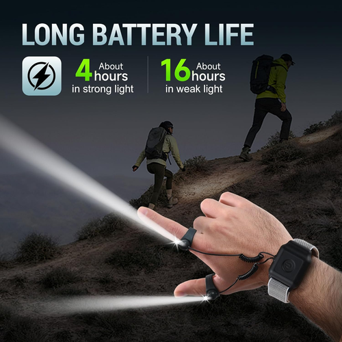 Diamond Ring Flashlight – Hands-Free 360° LED Light for Work, Repair & Outdoor Use