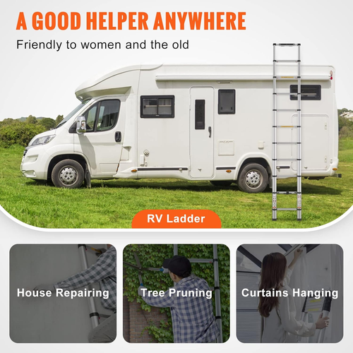 Aluminum Telescopic Ladder – Strong, Safe & Adjustable