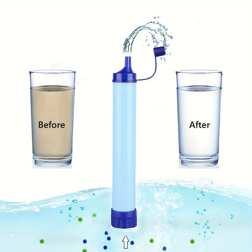 Portable Water Filter Straw – Drink Safe Water Anywhere
