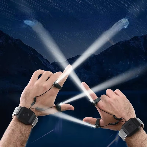 Diamond Ring Flashlight – Hands-Free 360° LED Light for Work, Repair & Outdoor Use