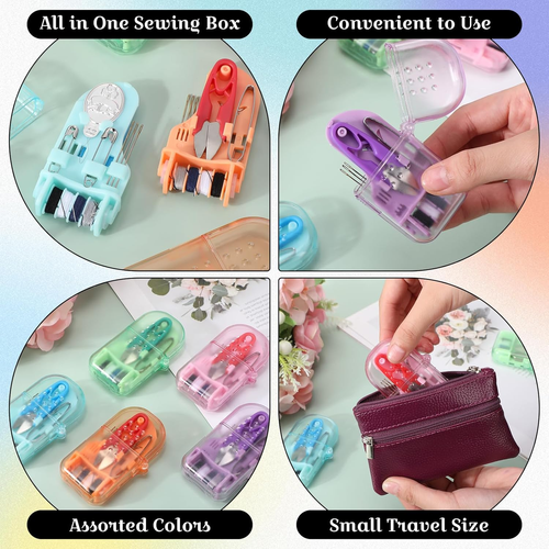🛒 Buy 1, Get 1 FREE‼️Limited-time offer⏳ Portable All-in-One Mini Sewing Kit for Emergency Clothing Repair
