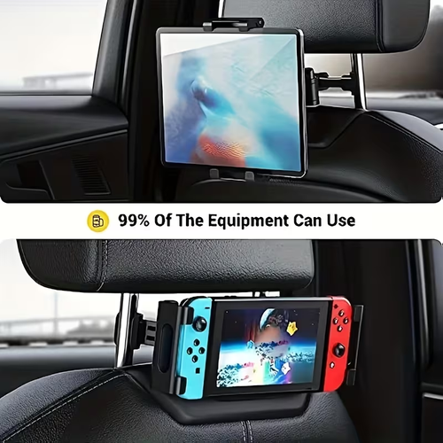 Universal 360° Car Headrest Tablet Holder