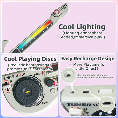 Smart Stringless Guitar for Kids – Play, Learn & Shine
