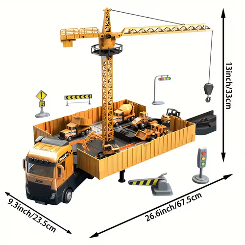 Building Truck Toy Set