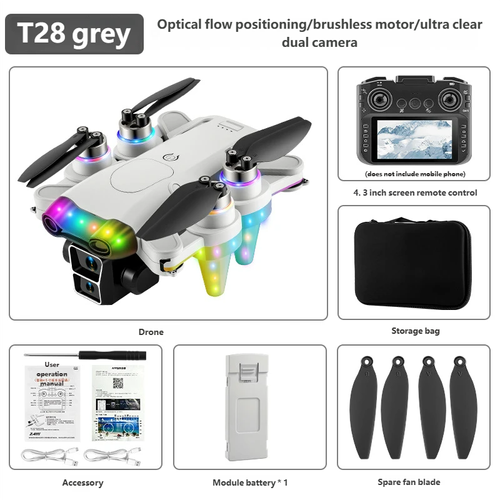 Smart Dual-Camera Drone with Auto Hover