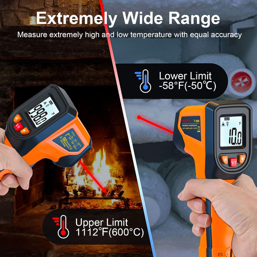 Non-Contact Infrared Thermometer – Fast & Accurate Temperature Reading