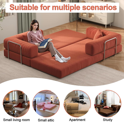 DIY Multi-Function Sleeper Sofa — Smart Space-Saving Sofa Bed for Modern Homes