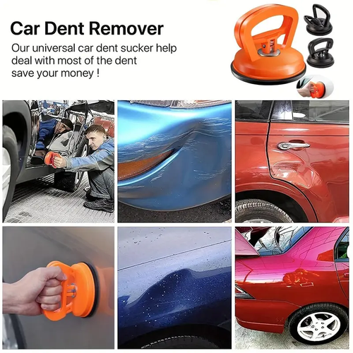 2PC Heavy Duty Car Dent Repair Puller Kit– Paint-Safe DIY Repair Puller