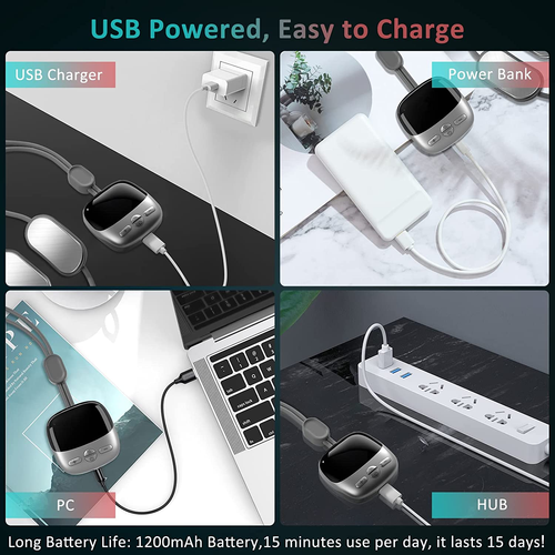 Smart Heated Neck Massager – Instant Pain Relief Anywhere