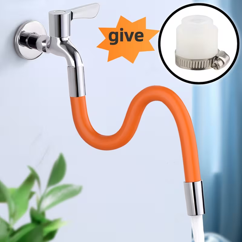 360° Splash-Proof Flexible Faucet Extension Hose