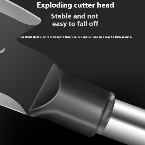 Double-Bladed Manganese Steel Sickle — Power Cutting Tool for Farming & Bush Clearing