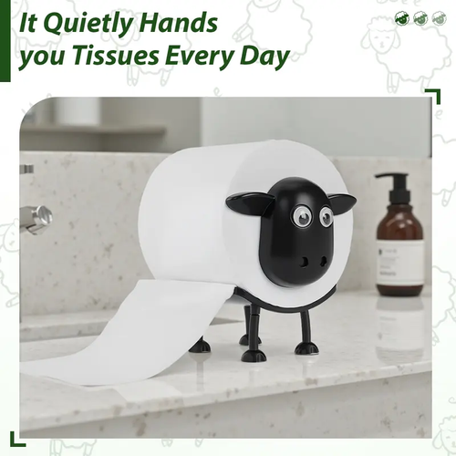 Funny Sheep Tissue Holder 3PCS Set