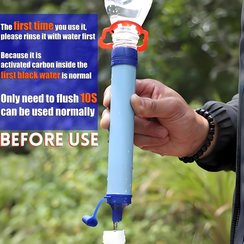Portable Water Filter Straw – Drink Safe Water Anywhere