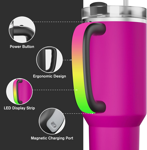 LED Light-Up Tumbler Handle