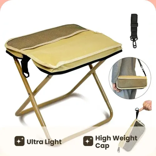 Foldable Backpack Stool — Lightweight Comfort You Can Carry Anywhere