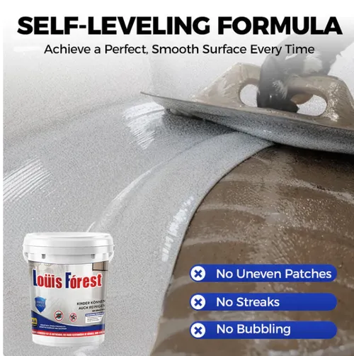 High-Gloss Marble Finish Epoxy Floor Coating– Durable Waterproof Finish