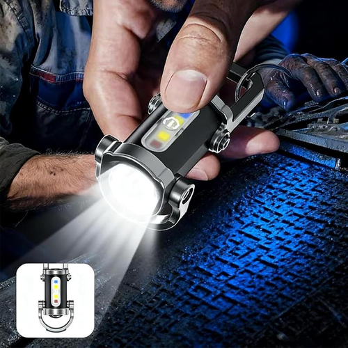 Buy one get one free.Mini Keychain Emergency Flashlight