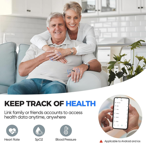 Smart Health Ring – Advanced Sleep & Health Tracking