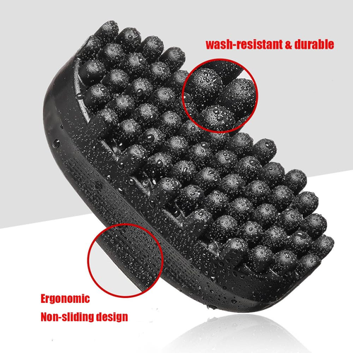 2-in-1 Massage & styling Brush– Gentle Care for African  4C Hair