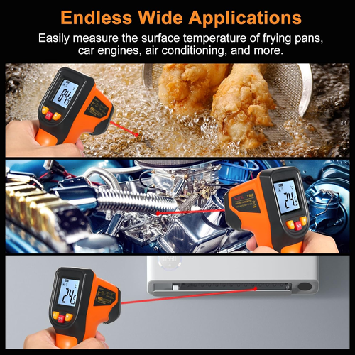 Non-Contact Infrared Thermometer – Fast & Accurate Temperature Reading