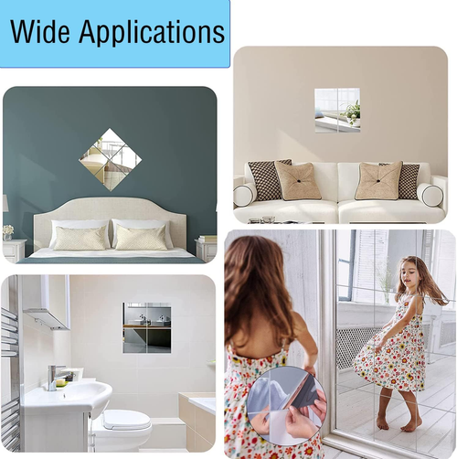 High-Clarity Self-Adhesive Flexible Mirror Sticker