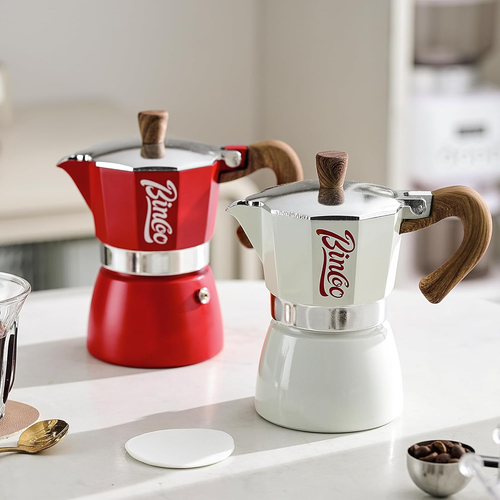 Premium 3-Cup Italian Moka Pot – Stovetop Espresso Maker
