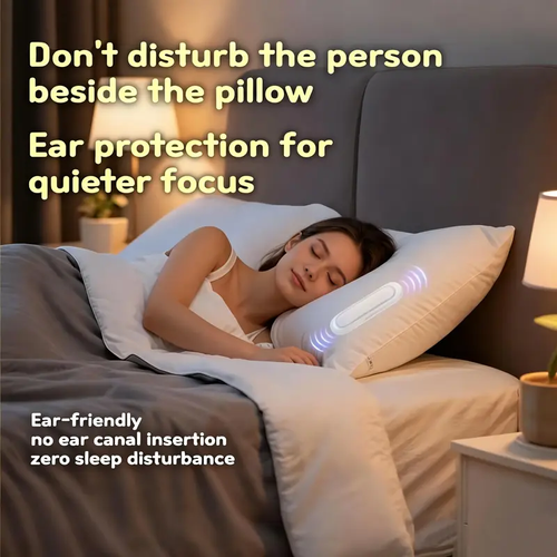 Bone Conduction Under Pillow Sleep Speaker – Private & Peaceful Listening