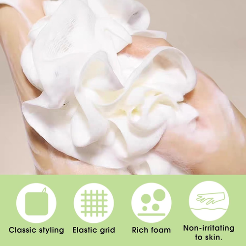 3 PCS 2-in-1 Soap Bath Ball – Rich Foam & Gentle Clean