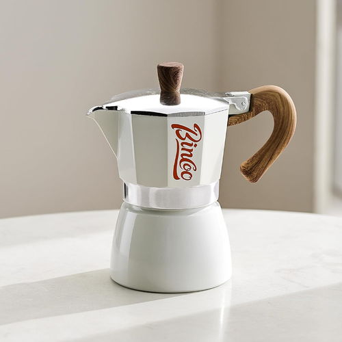 Premium 3-Cup Italian Moka Pot – Stovetop Espresso Maker