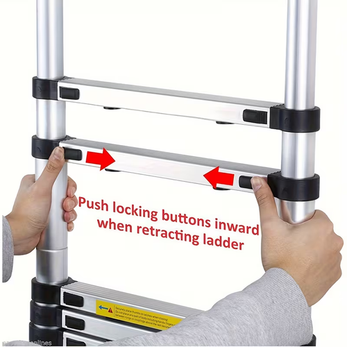 Aluminum Telescopic Ladder – Strong, Safe & Adjustable