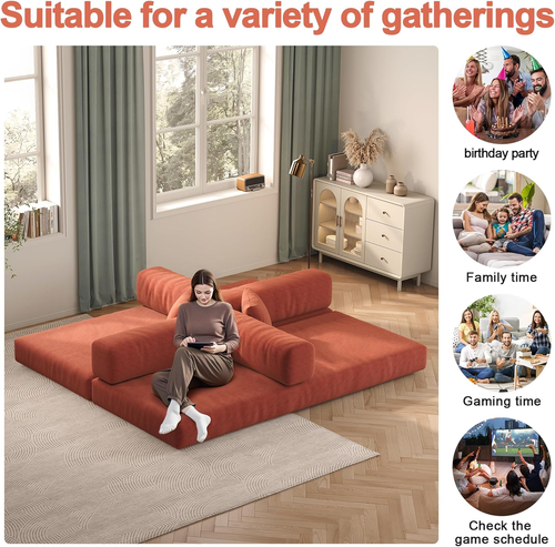 DIY Multi-Function Sleeper Sofa — Smart Space-Saving Sofa Bed for Modern Homes