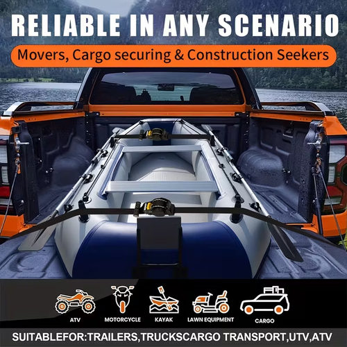 Retractable Ratchet Strap – One-Click Secure Strong & Smart Cargo Tie-Down