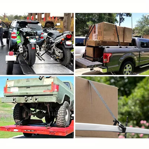 Retractable Ratchet Strap – One-Click Secure Strong & Smart Cargo Tie-Down