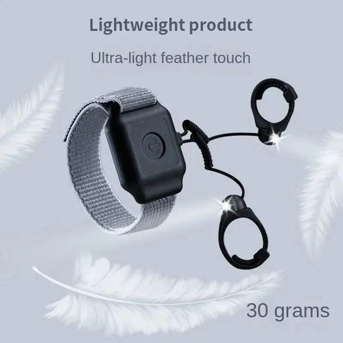 Diamond Ring Flashlight – Hands-Free 360° LED Light for Work, Repair & Outdoor Use