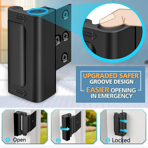 Heavy-Duty Home Security Door Lock – Instant Anti-Break-In Protection