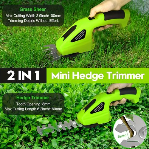 2-in-1 Mini Garden Trimmer – Fast & Easy Pruning Tool